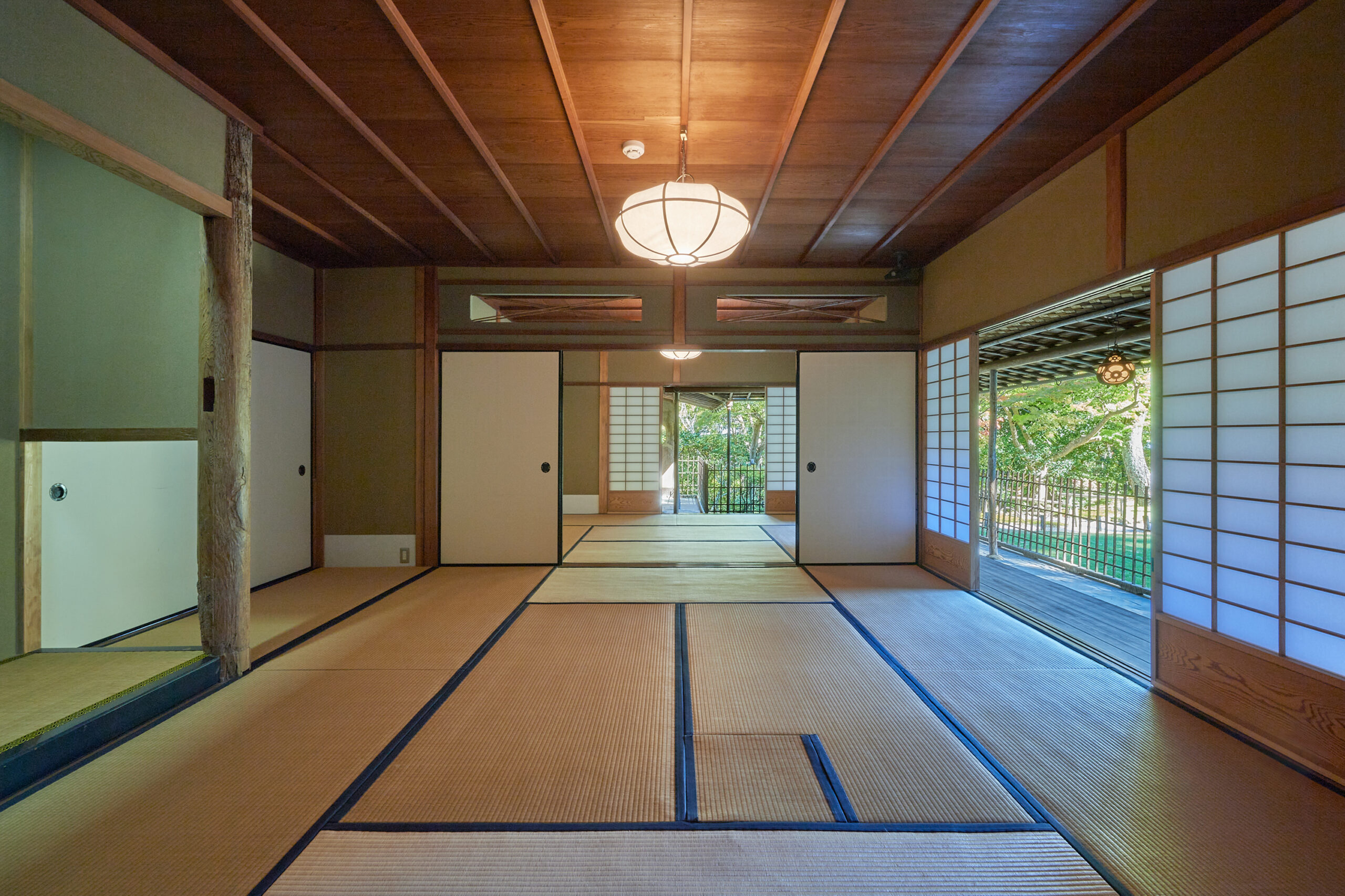 奈良公園県指定文化財茶室